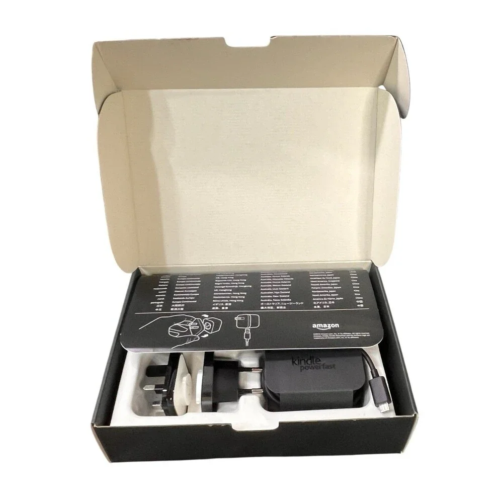 NOB Amazon Kindle Powerfast Travel Power Wall Plug Adapter Kit Worldwide Travel